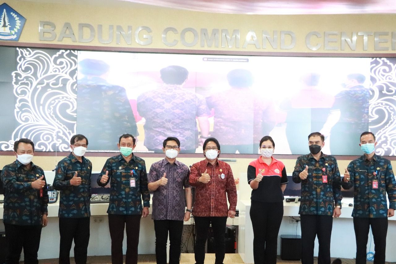 podiumnews.com-Bupati Badung Soft Launching Aplikasi Inovasi Pelayanan Publik